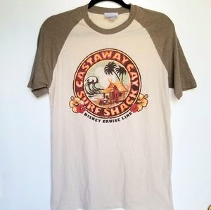 Disney Cruise Line Castaway Surf Shack Shirt Small